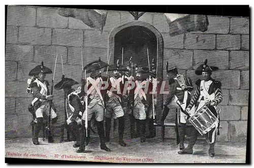 Ansichtskarte AK Militaria 37eme d&#39infanterie Regiment de Turenne 1799