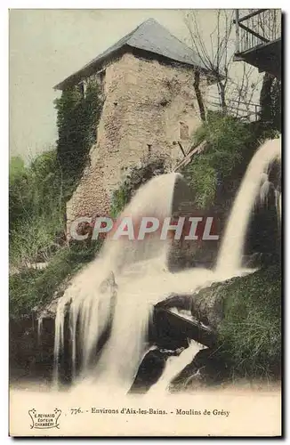 Ansichtskarte AK Moulin Environs d&#39Aix les Bains Moulins de Gresy