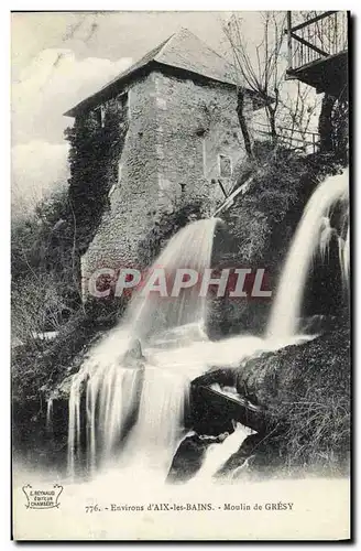 Ansichtskarte AK Moulin Environs d&#39Aix les Bains Moulin de Gresy