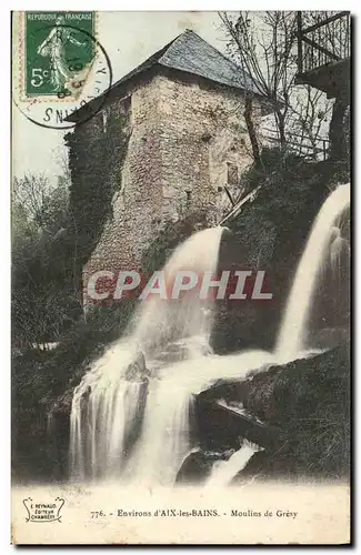 Cartes postales Moulin Environs d&#39Aix les Bains Moulins de Gresy