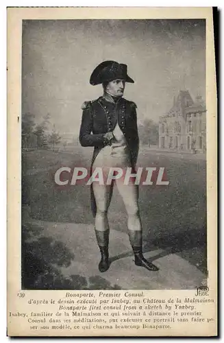 Cartes postales Napoleon 1er Bonaparte Premier Consul