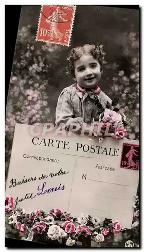 Ansichtskarte AK Carte Postale Enfant Semeuse 10c