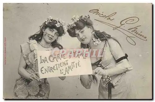 Cartes postales Cartes Postales La carte postale entretient l&#39amitie