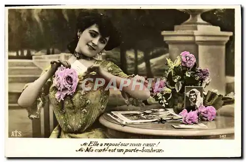 Ansichtskarte AK Cartes Postales Femme