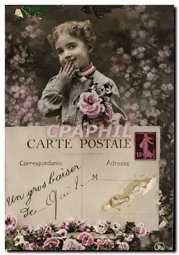 Ansichtskarte AK Cartes Postales Enfant