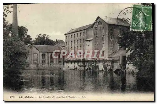 Ansichtskarte AK Moulin a eau Le Mans Le moulin de Bouches l&#39Huisne