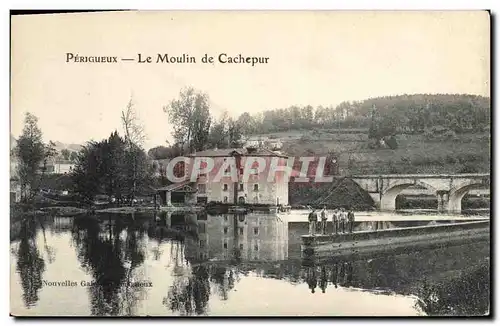 Ansichtskarte AK Moulin a eau Perigueux Le moulin de Cachepur