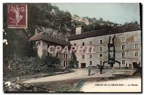 Cartes postales Moulin a eau Abbaye de la Grace Dieu Le moulin