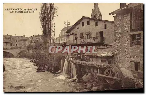 Ansichtskarte AK Moulin a eau Allevard les Bains Le vieux moulin