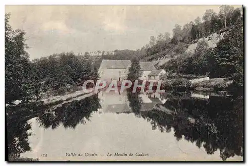 Ansichtskarte AK Moulin a eau Vallee du Cousin Le moulin de Cadoux