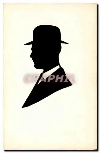 Cartes postales Contre la lumiere Homme