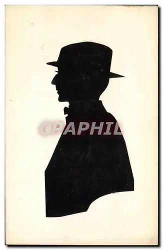 Cartes postales Contre la lumiere Homme