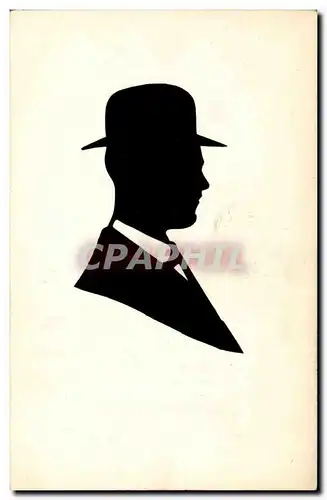 Cartes postales Contre la lumiere Homme