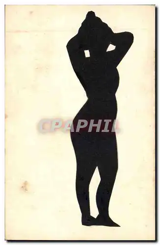 Cartes postales Contre la lumiere Femme