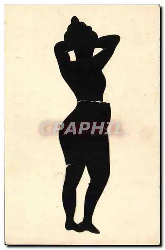 Cartes postales Contre la lumiere Femme
