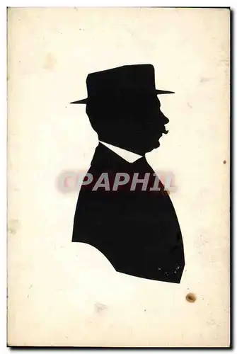 Cartes postales Contre la lumiere Homme