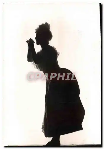 Cartes postales Contre la lumiere Femme