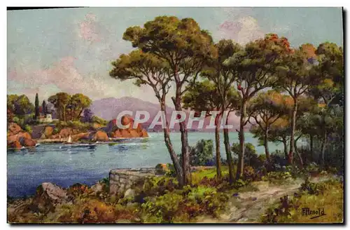 Cartes postales Fantaisie Illustrateur Paysage