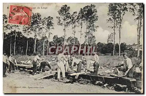 Cartes postales Militaria Ligne Train