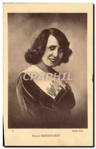 Cartes postales moderne Cinema Mistinguett