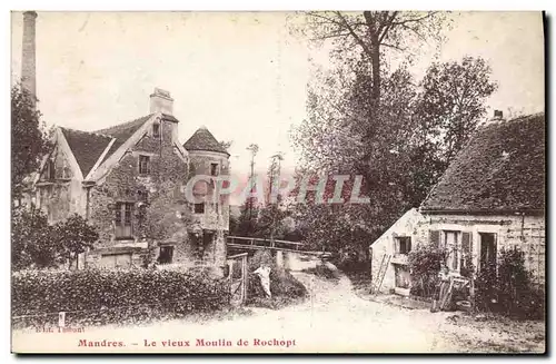 Ansichtskarte AK Moulin a eau Mandres Le vieux moulin de Rochopt