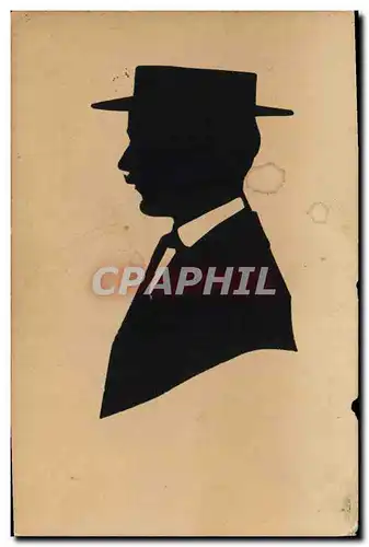 Cartes postales Contre la lumiere Homme