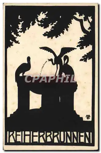 Cartes postales Contre la lumiere Marg Brauer Reiherbrunnen