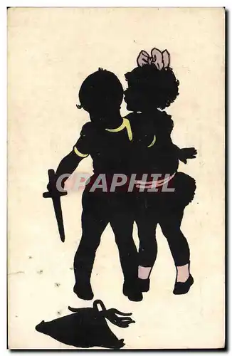 Cartes postales Contre la lumiere Enfants