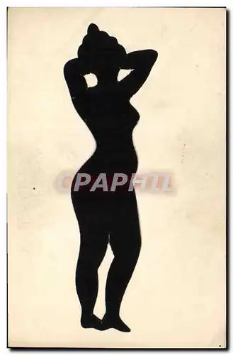 Cartes postales Contre la lumiere Femme