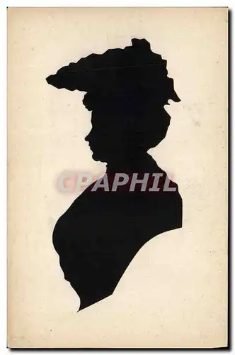 Cartes postales Contre la lumiere Femme