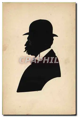 Cartes postales Contre la lumiere Homme