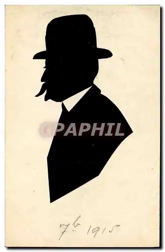 Cartes postales Contre la lumiere Homme
