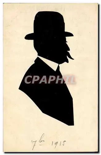 Cartes postales Contre la lumiere Homme