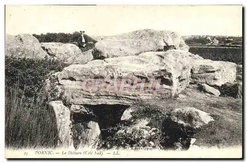 Ansichtskarte AK Dolmen Menhir Pornic