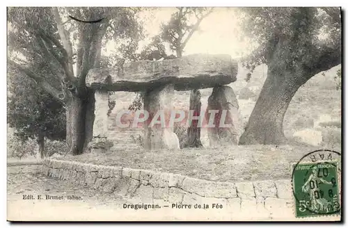 Cartes postales Dolmen Menhir Draguignan Pierre de la fee