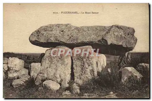 Cartes postales Dolmen Menhir Plouharnel Le Mane Remor