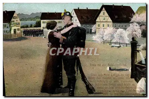 Cartes postales Militaria Soldat Allemand