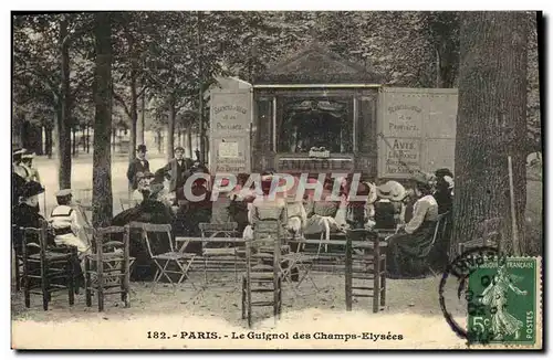 Cartes postales Theatre Paris Le Guignol des champs Elysees Anatole TOP