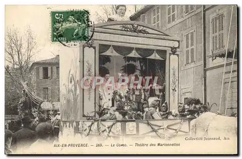 Cartes postales Theatre Guignol Aix en Provence Le Copso Theatre des marionnettes Pierrot TOP
