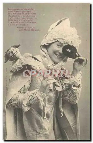 Cartes postales Theatre Beau masque Diable