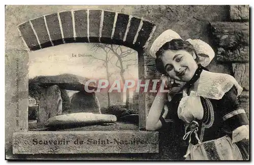 Cartes postales Dolmen Menhir Saint Nazaire Folklore