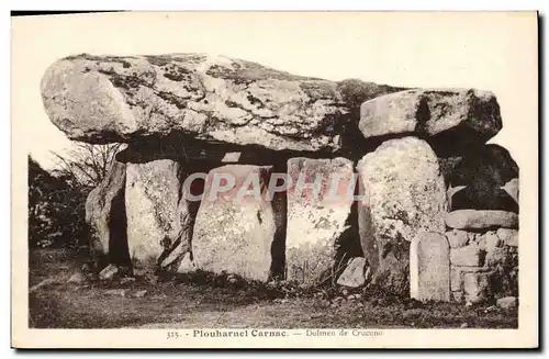 Cartes postales Dolmen Menhir Plouharnel Carnac Dolmen de Crucuno