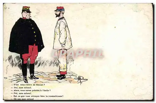 Cartes postales Militaria