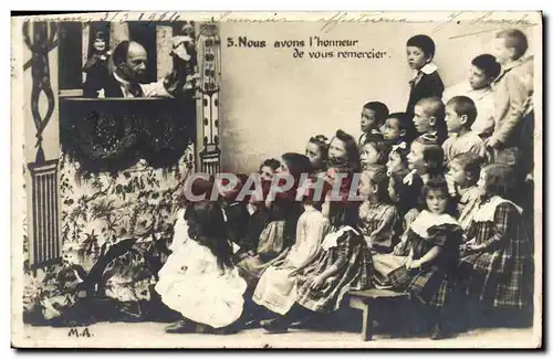 Cartes postales Guignol Theatre Enfants