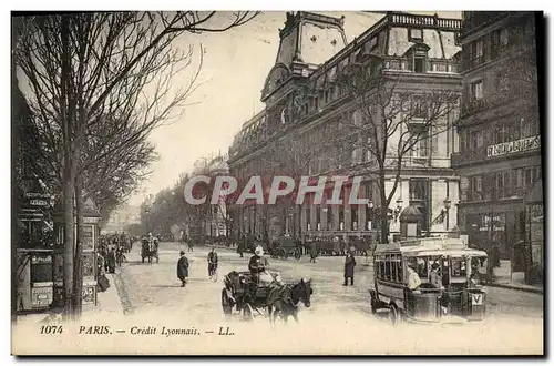 Ansichtskarte AK Banque Paris Credit Lyonnais