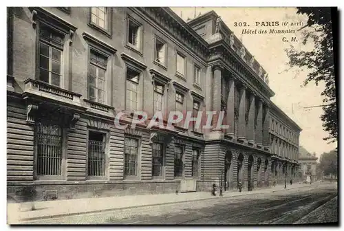 Cartes postales Banque Paris Hotel des monnaies