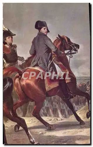 Ansichtskarte AK Napoleon 1er a la bataille d&#39Iena Musee de Versailles Horace Vernet