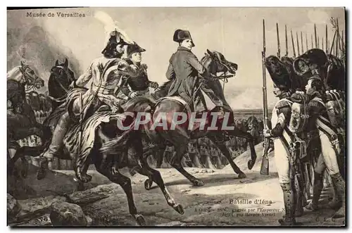 Ansichtskarte AK Napoleon 1er Bataille d&#39Iena Musee de Versailles