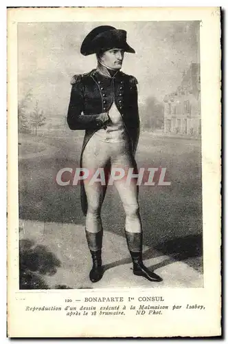 Ansichtskarte AK Napoleon 1er Bonaparte 1er Consul
