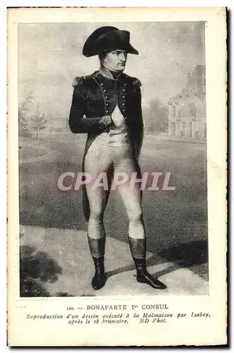 Cartes postales Napoleon 1er Bonaparte 1er Consul